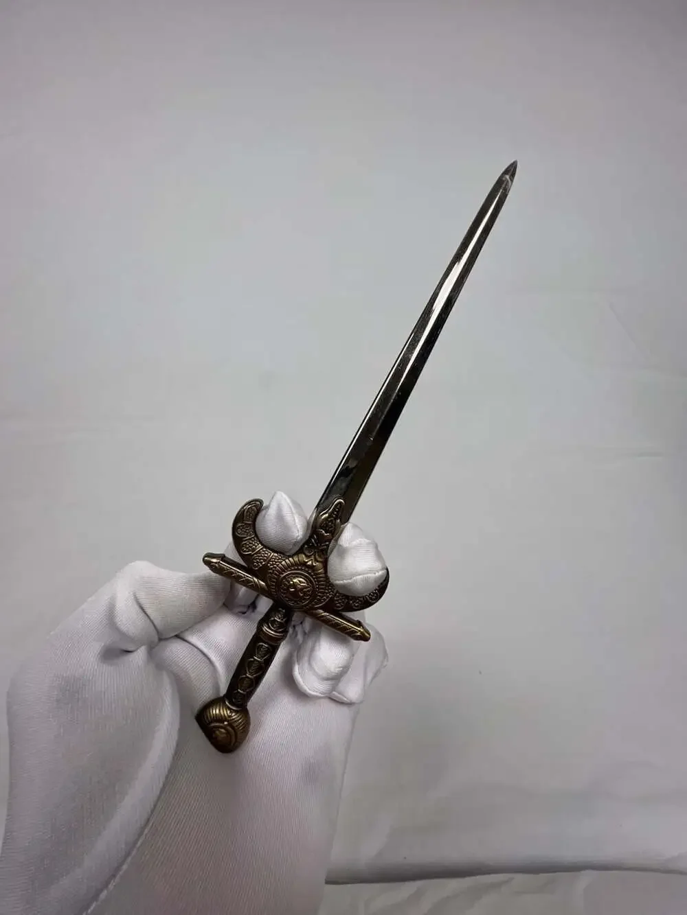 Vintage Decorative Lion Head Letter Opener Dagger